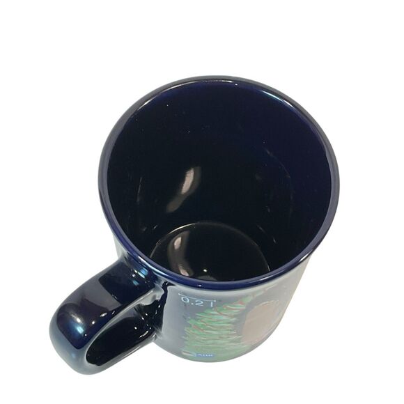 2016 Denver Christkindlmarket Coffee Cup Tea Mug Blue Collectible Gift 8 Oz - Picture 6 of 7